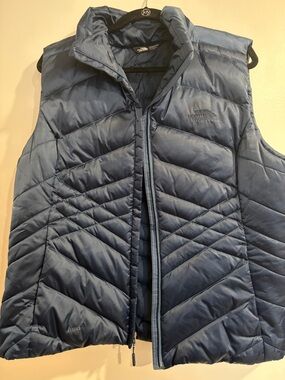 The North Face Navy Quilted Puffer Jacket
